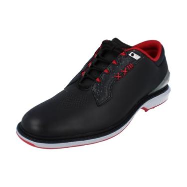 Imagem de Tênis de golfe Jordan ADG 5 (FQ6642-003, preto/cinza claro/branco), Black Fire Red Metallic Silver 001, 41
