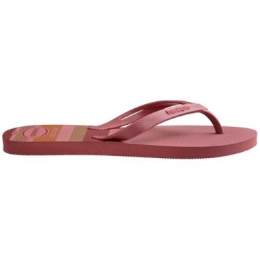 Imagem de Chinelo Havaianas Elegance Print Pau Brasil 39/40
