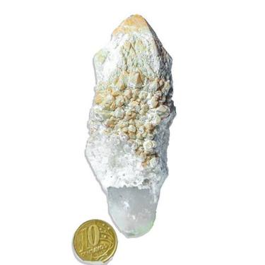 Imagem de Ponta Cristal Bruto Quartzo Vela Natural Tipo A 90 a 100 mm 110 g - Cr