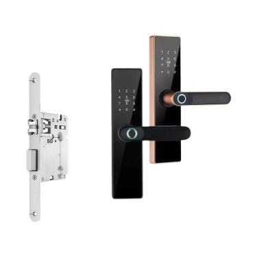 Imagem de Fechadura De Porta Inteligente WiFi CDOK Tuya Com Desbloqueio Remoto P