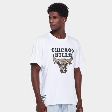 Imagem de Camiseta NBA Chicago Bulls Camo New Era Masculina-Masculino