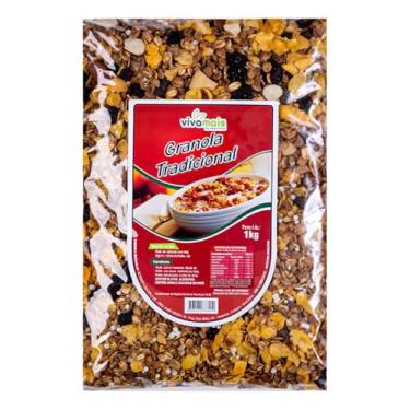 Imagem de Granola 1kg Tradicional Castanhas E Aveia - Vivamais Alimentos