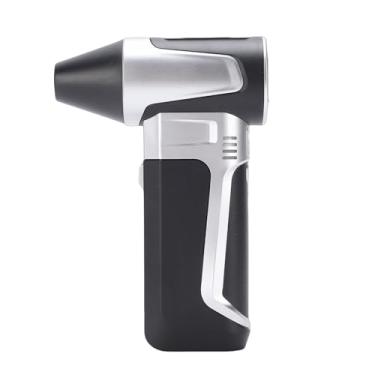 Imagem de Naroote Espanador de Ar Elétrico, Motor Sem Escova, Ventilador Portátil de 130000 RPM, Espanador de Ar Ajustável de 3 Velocidades Com Controle Inteligente de Temperatura, Ideal para Limpeza de