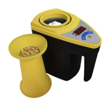Imagem de GOYOJO Medidor de umidade de grãos testador de umidade portátil 3-35% intervalo 0,1% precisão testa com precisão 24 tipos de grãos testador de umidade trigo, milho, arroz