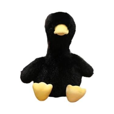 Imagem de Brinquedo De Pelúcia Pato Amarelo 34/45cm Boneca Macia Estilo Coreano 
