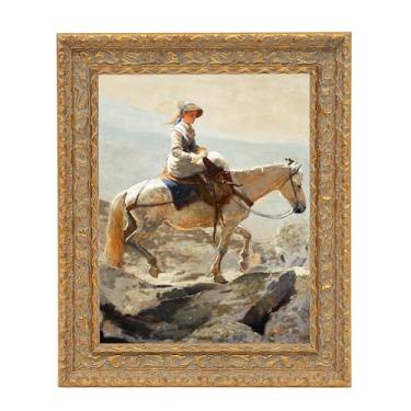 Imagem de VAREIHNAZ Molduras para pinturas a óleo, moldura flutuante ornamentada em ouro antigo, molduras flutuantes de tela, moldura flutuante para pintura em tela (22 x 30)