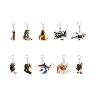 Imagem de Chaveiro De PVC Tralalero Tralala Tungtung Sahur Brainrot, Lembrancinh