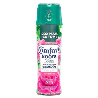 Imagem de Comfort Boom Odorizador de Roupas Cristais de Perfume Euforia Floral 275gr