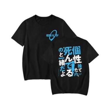 Imagem de Camiseta Masculina Bocchi the Rock Anime, Confortável, Com Estampa Hip