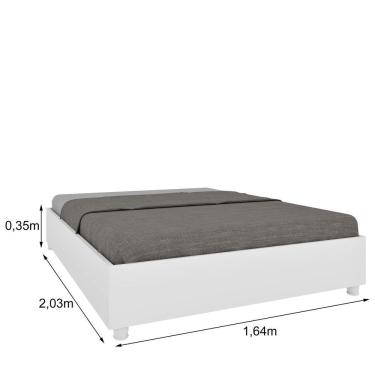 Imagem de Cama Box Monaco Queen Size Tcil