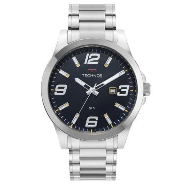 Imagem de Relógio Technos Masculino Racer Basico Prata - 2115MOLS/1A-Masculino