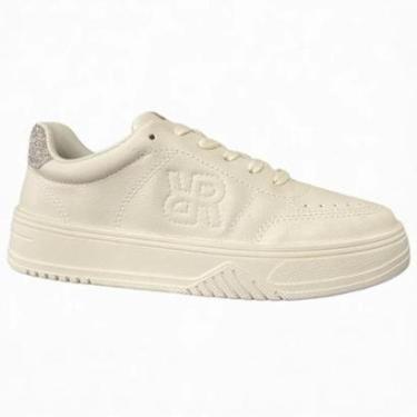 Imagem de Tênis Feminino Ramarim Flatform Plataforma Conforto 2588205 Bege-Feminino