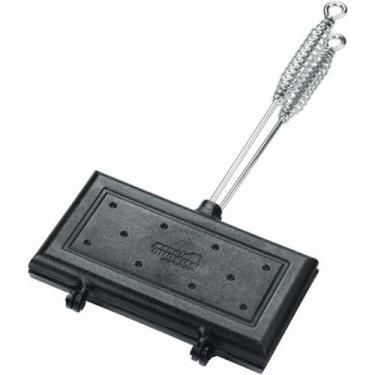 Imagem de Sanduicheira 21x12x3,5cm Ferro 2 Pães Panela Mineira