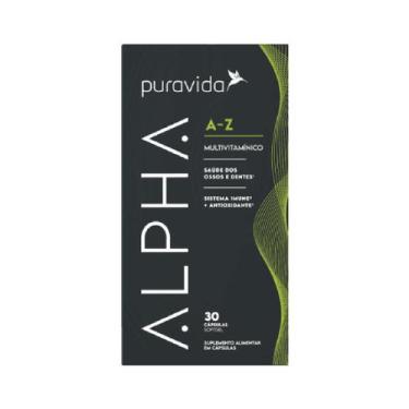 Imagem de Alpha Multivitamínico de A-Z 30 Cápsulas Puravida