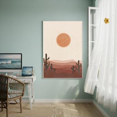 Imagem de Quadro Decorativo Imenso No Céu 70X50Cm Mold Preta - Quadros On-Line