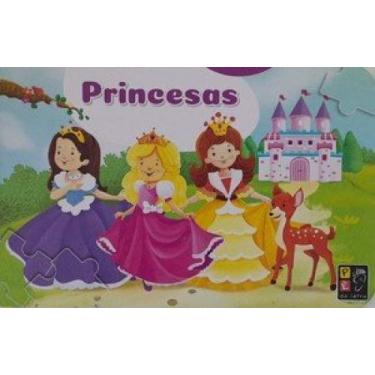 Imagem de Livro quebra-cabeça - princesas - PE DA LETRA, 3