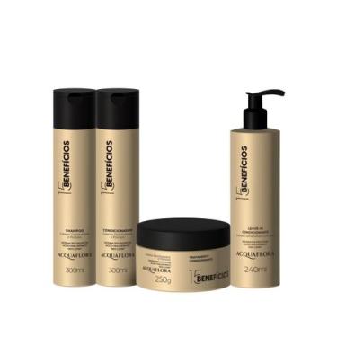 Imagem de Kit Acquaflora 15 Benefícios Completo (4 Produtos)