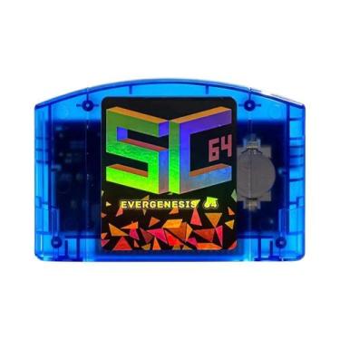 Imagem de Cartucho De Jogo Compatível Com Nintendo 64 5000 Em 1 SC64 Open Source
