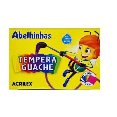 Imagem de Tinta Guache - Tempera Guache - Com 6 - Acrilex