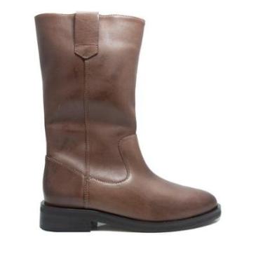 Imagem de Bota Luiza Barcelos Couro Marrom-Feminino