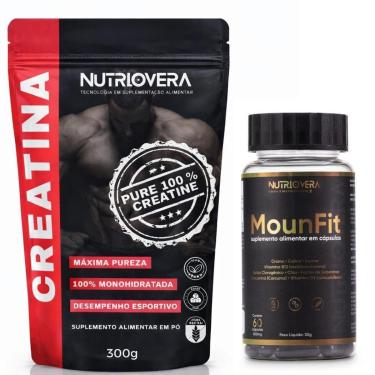 Imagem de Kit Creatina 300g + MounFit Suplemento Alimentar-Unissex