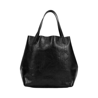Imagem de Bolsa Tote Feminina De Couro De Vaca De Grande Capacidade CHCH, Bolsa 