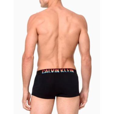 Imagem de Cueca Calvin Klein Low Rise Trunk Cotton CK Pride Preta 1UN, L/G