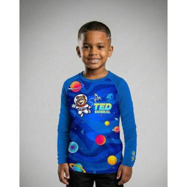 Imagem de Camisa UV Infantil - Prolife, Ted sideral, 8 Anos