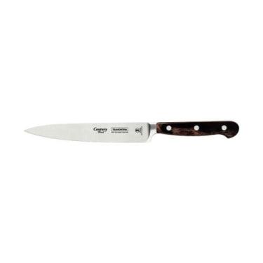 Imagem de Faca Utility Tramontina 6 Century Wood Castanho