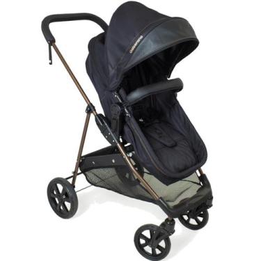 Imagem de Carrinho de Bebe Passeio Moises Galzerano Napoli G22 Preto Cobre