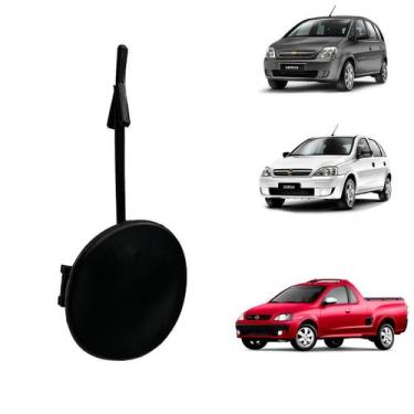 Imagem de Tampa Reboque Parachoque Dianteiro Novo Corsa Meriva Montana - GCompon