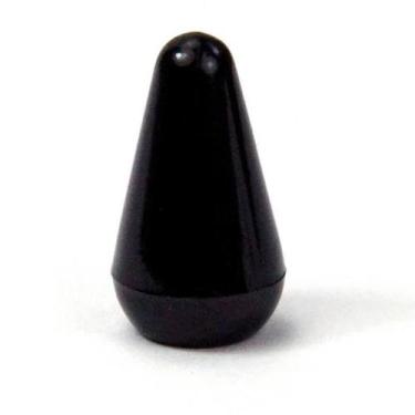 Imagem de Knob Guitarra Strato Preto Tip Para Chave Seletora Spirit PST6-BLK