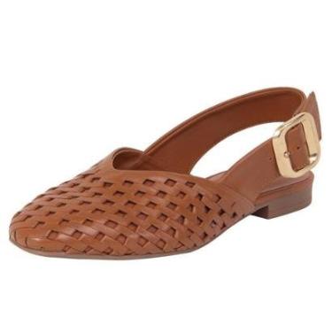 Imagem de Sapatilha Slingback Bottero Trançada Couro 369904 ORIGINAL-Feminino