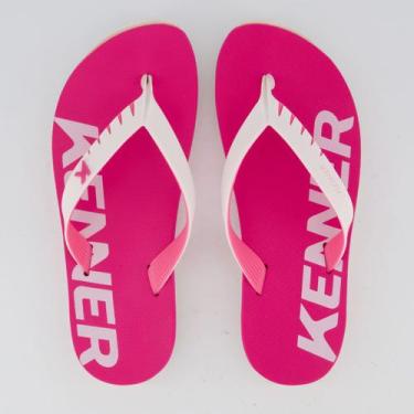 Imagem de Chinelo Kenner Red Rosa e Branco, 39