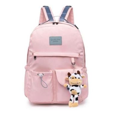 Imagem de Mochila Feminina Escolar Bolsa Notebook Reforçada-Feminino