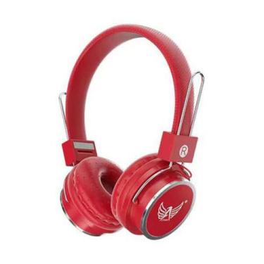 Imagem de Fone De Ouvido Bluetooth Micro Sd Mp3 Rádio Fm Player B05 Vermelho - P