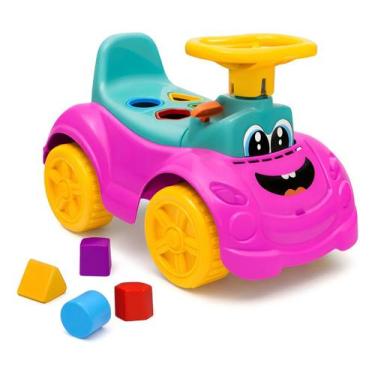 Imagem de Quadriciclo Totokinha Sport Infantil Rosa Cardoso Com Buzina