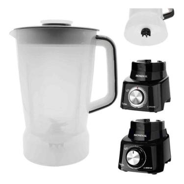 Imagem de Copo Compativel Com Liquidificador Mondial L850w /900w Translucido Pre