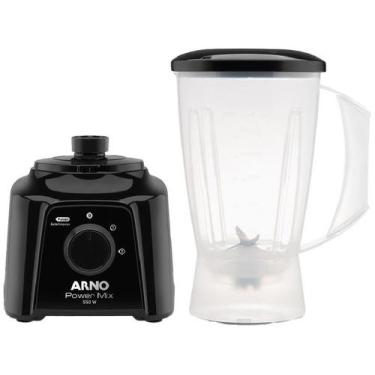 Imagem de Liquidificador Arno Power Mix 1,2 Litros 2 Velocidades 550W 127v Preto