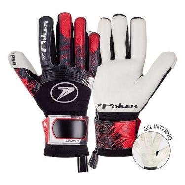 Imagem de Luva Goleiro Campo Poker Infinity Profissional, 01133ptvmbr, 11, 01133
