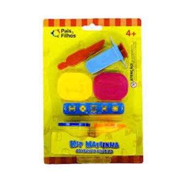 Imagem de Kit de massinha  de modelar cojunto prático - Pais & Filhos