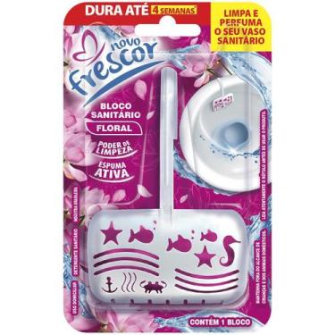 Imagem de Pastilha Bloco 30g Detergente Sanitário Odorizante Novo Frescor Privad