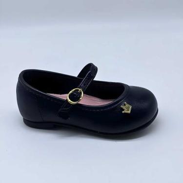 Imagem de Sapatilha Bebê Molekinha Boneca Verniz Estilo Confy 2106.1041, Preto, 