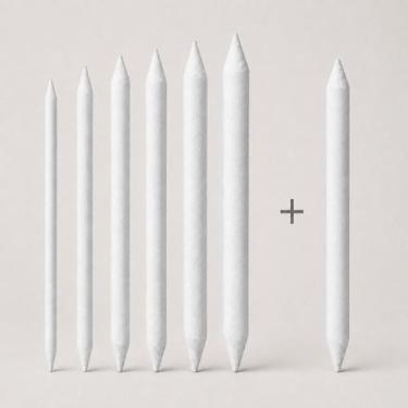 Imagem de Kit Esfuminho de Papel 7 Unidades Desenho e Sombreamento Suave Arteter