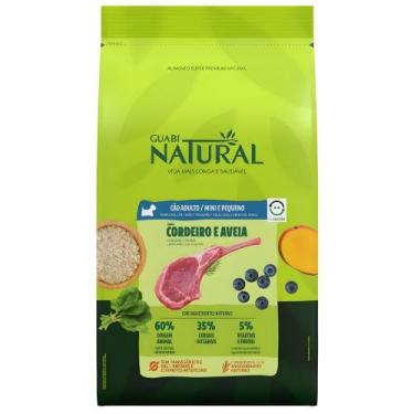 Imagem de Ração Guabi Natural para Cães Adultos de Portes Mini e Pequenos Sabor 