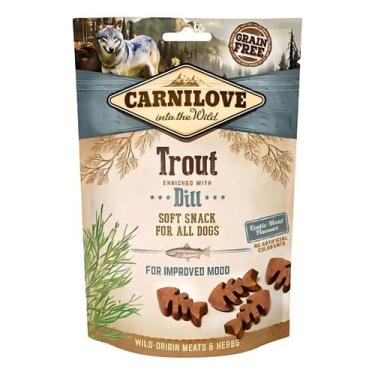 Imagem de Petisco Soft Semi Úmido Truta com Endro para Cães 200gr - Carnilove