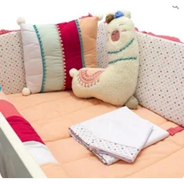 Imagem de Kit berço lhama 9 peças batistela