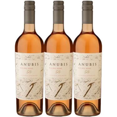 Imagem de Garrafas Vinho Rose Anubis Malbec 750ml (3 Und)