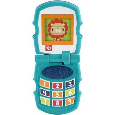Imagem de Brinquedo Interativo Fisher-Price Celular dos Animais com Tela Mágica e Sons para Bebês Mattel