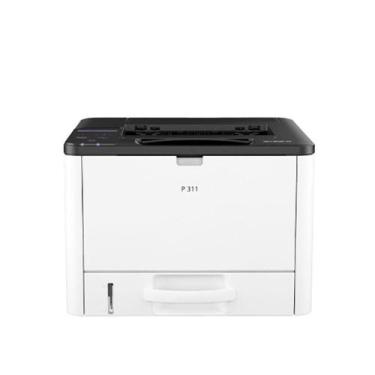 Imagem de Impressora Laser P311 Monocromática Ethernet 32ppm Cinza Ricoh, 110V